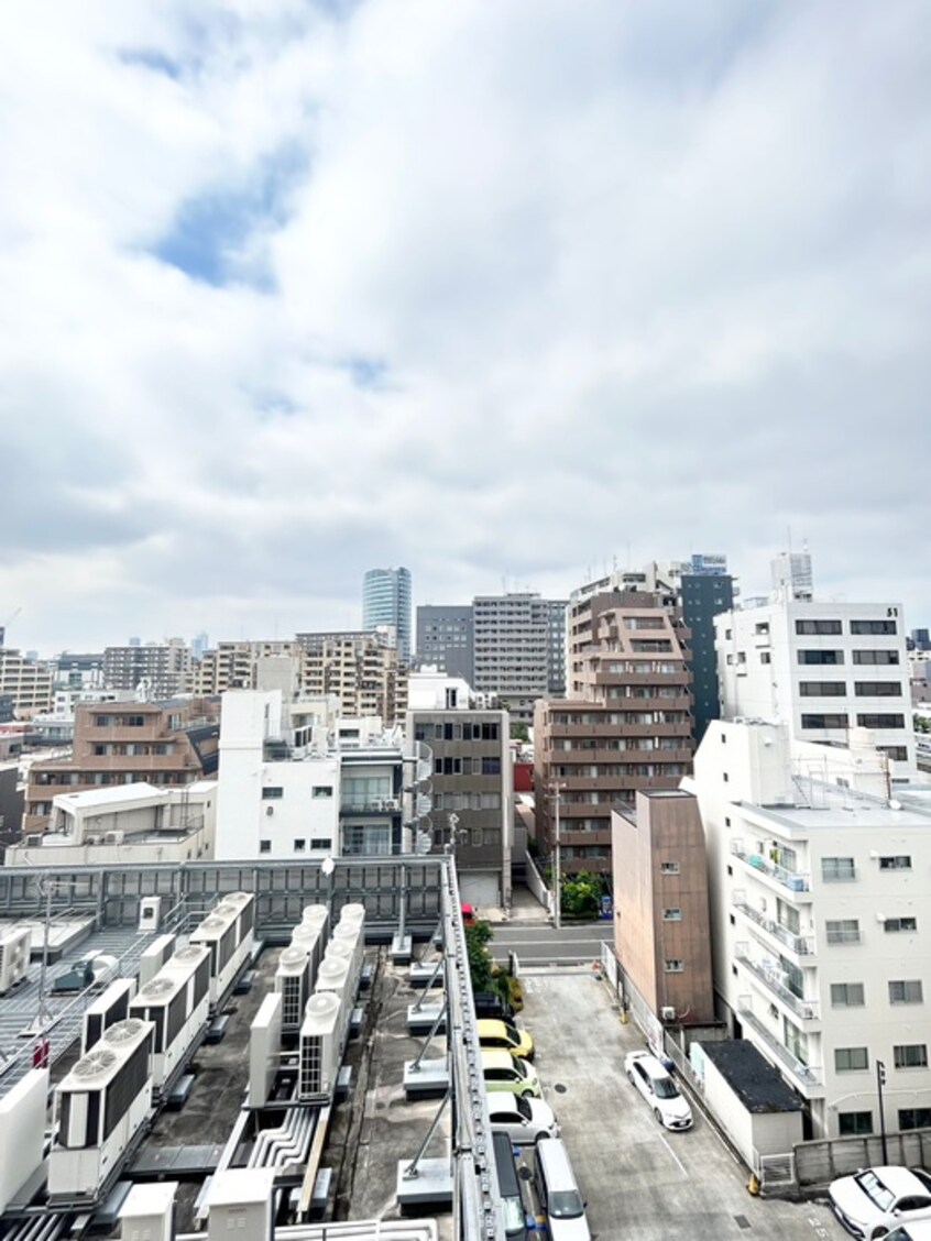 室内からの展望 飯田橋ガーデンフラッツ