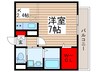 Ｌａ　Ｓｕａ　Ｃａｓａ．ＳⅡ 1Kの間取り