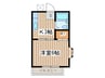 ｽｶｲﾊｲﾑ 1Kの間取り