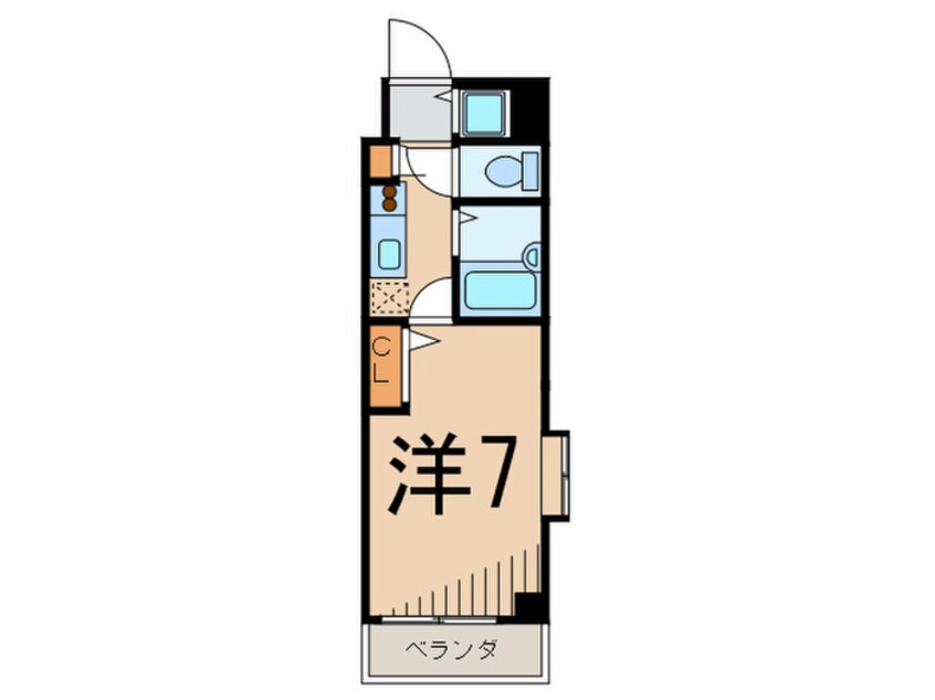 間取図 レジディア多摩川