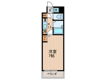 間取図 レジディア多摩川