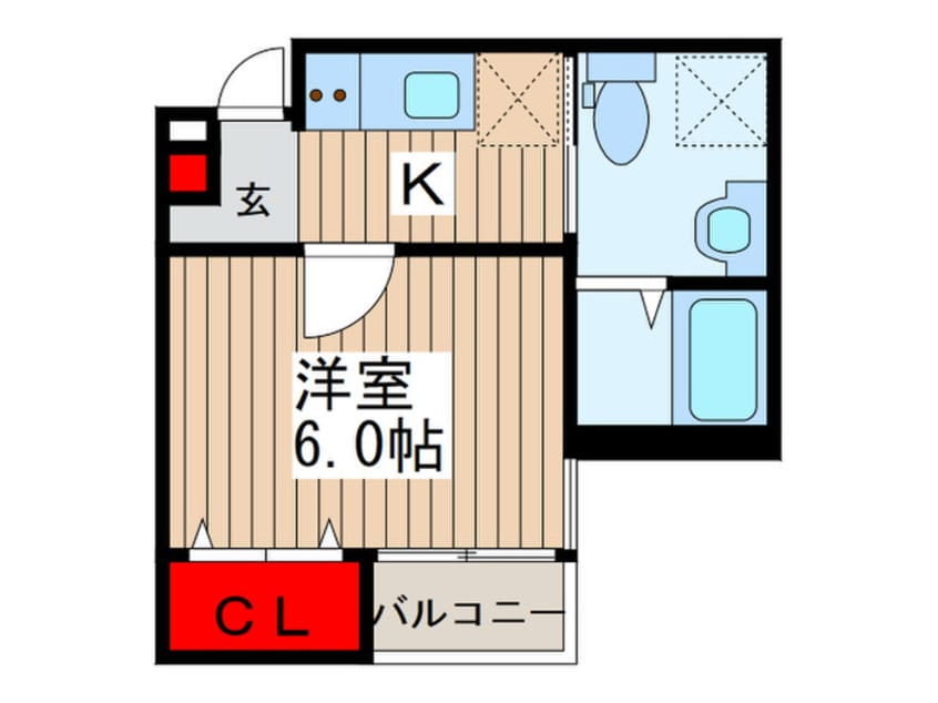 間取図 クレア馬橋