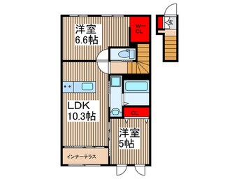 間取図 グリーンヒルⅡ