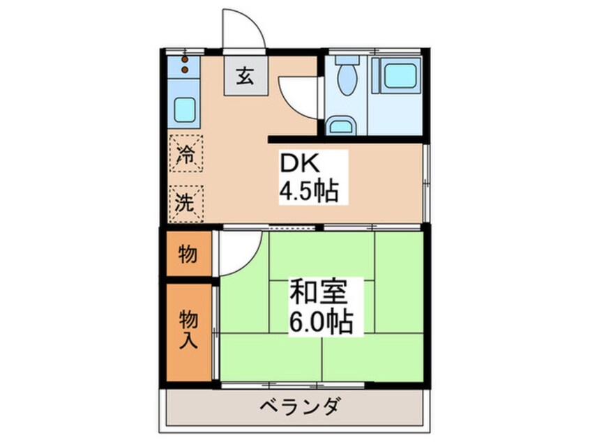 間取図 佐藤荘