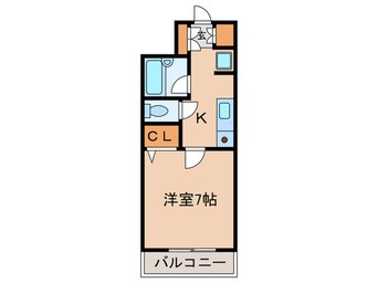 間取図 ８０９ヴェスタビアプレイス