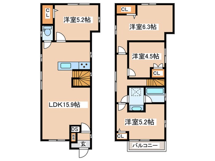 間取り図 Kolet府中本町#06