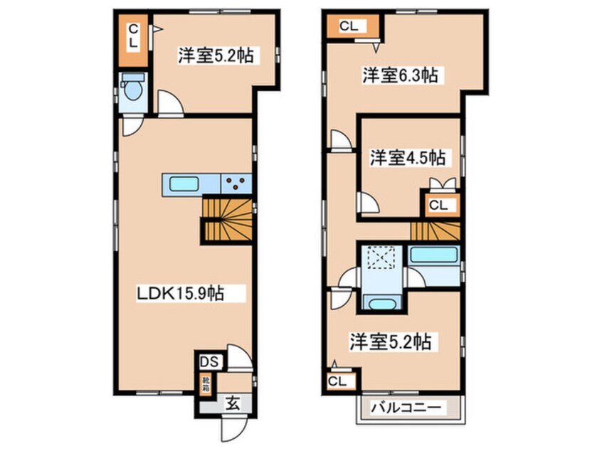 間取図 Kolet府中本町#06