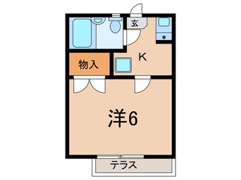 間取図 洗足フラッツ