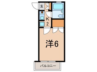 間取図 洗足フラッツ