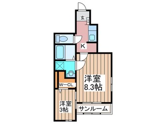 間取図 グランテラスB