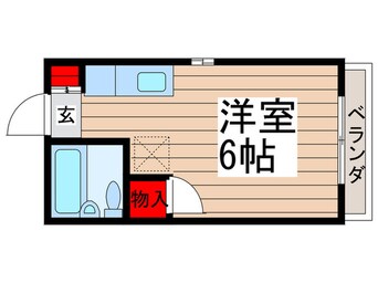 間取図 ハーモニーハイツ