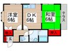 スタ－ハイツ 2DKの間取り