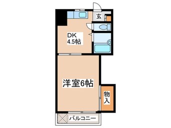 間取図 グリーンパレスIZUMI