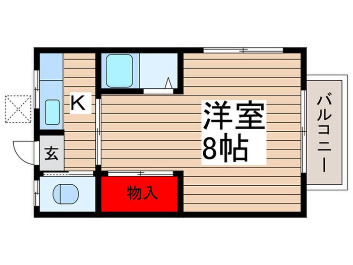 間取り図 ミドリ荘