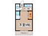 ミドリ荘 1Kの間取り