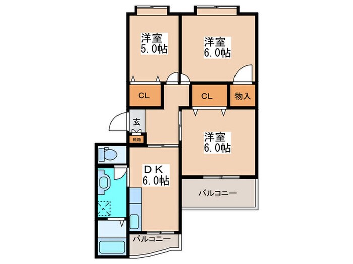 間取り図 アムール