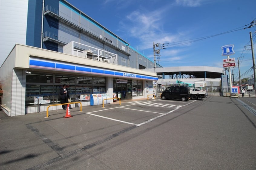 ローソン緑上山一丁目店(コンビニ)まで500m パ－クハイツ