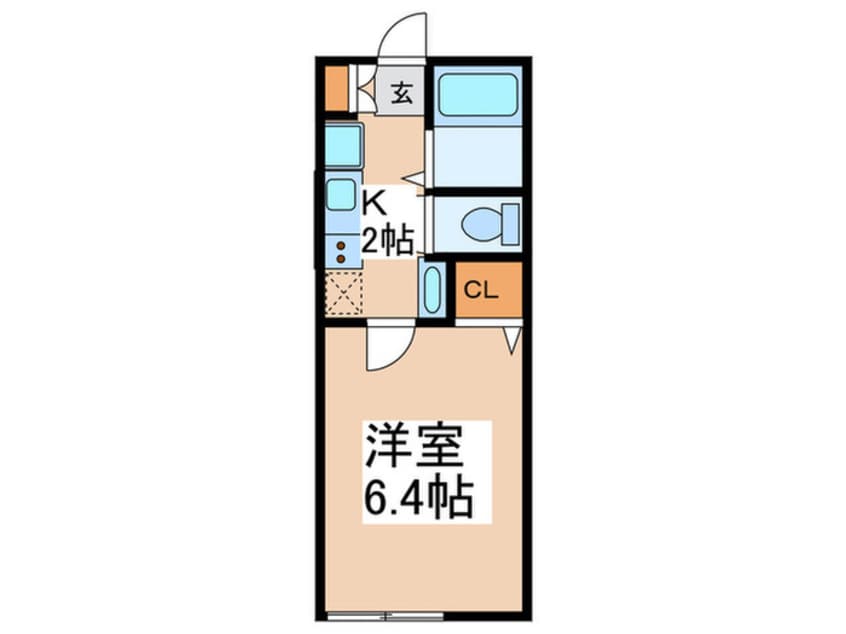 間取図 IXIA宮前平