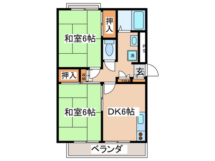 間取り図 由木ハウス