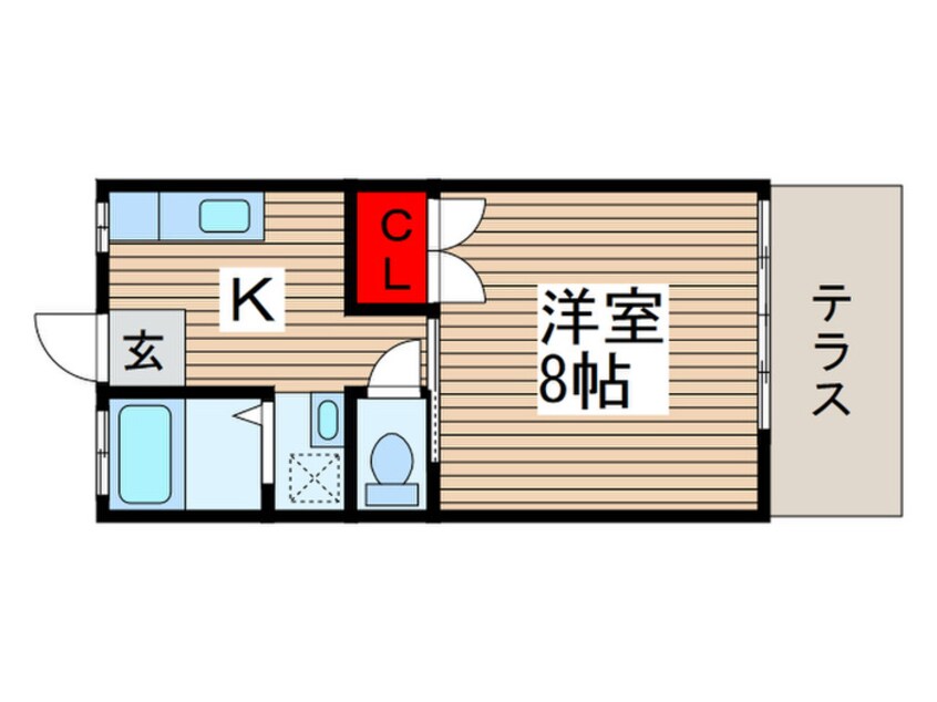 間取図 サクラハイツ