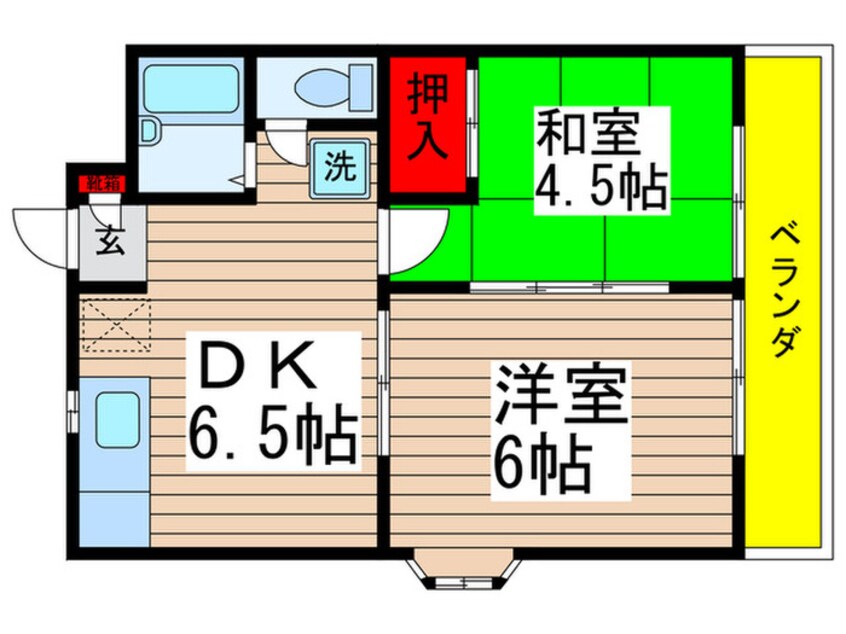 間取図 ユニティマンション