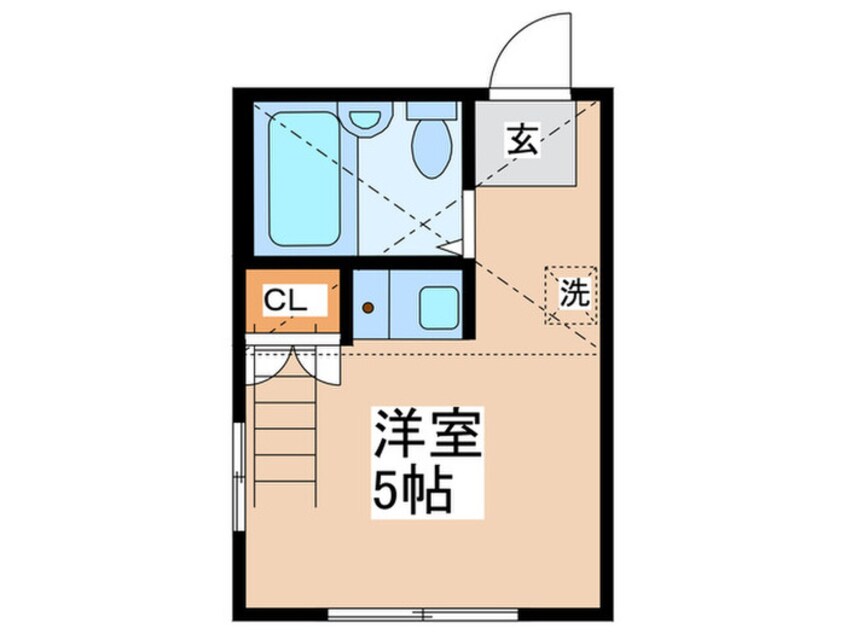 間取図 サンビレッヂ飛田給