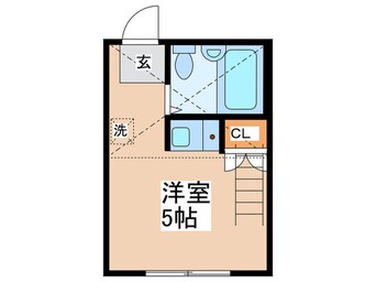 間取図 サンビレッヂ飛田給