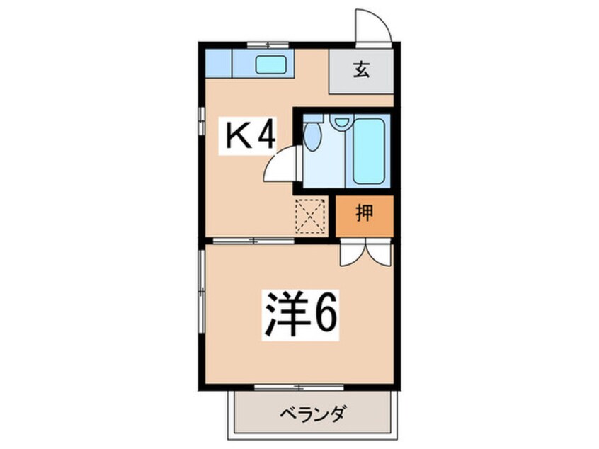 間取図 メゾンシノハラ