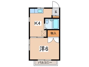 間取図 メゾンシノハラ