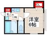 サンセットビィラ 1Kの間取り