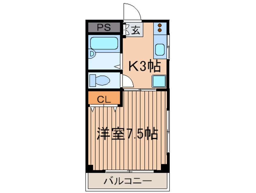 間取図 ドゥエル祖師谷
