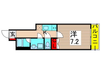 間取図 ARTECASA Alivie綾瀬(214)