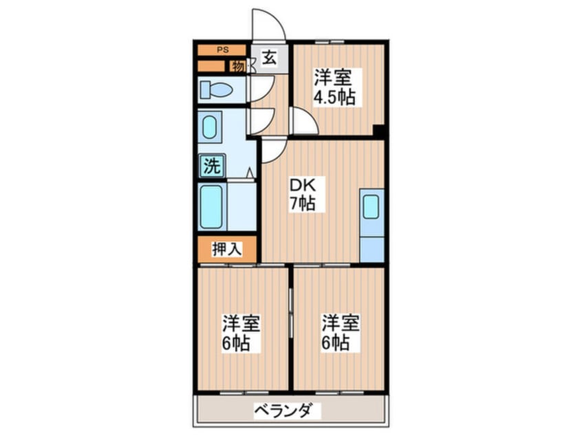 間取図 Ｒ＆Ｓ　ＳＡＴＯＨ　ＢＬＤ