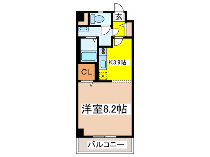 間取図 グランツ野川公園