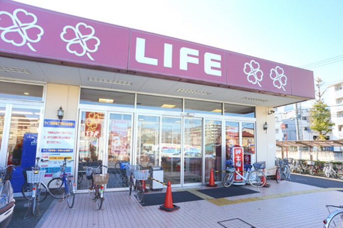 ライフ前野町店(スーパー)まで455m ルーブル板橋泉町弐番館