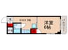 コ－ポ豊島 1DKの間取り