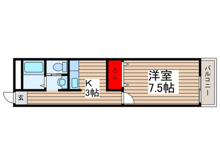 間取図 サンハウス大久保