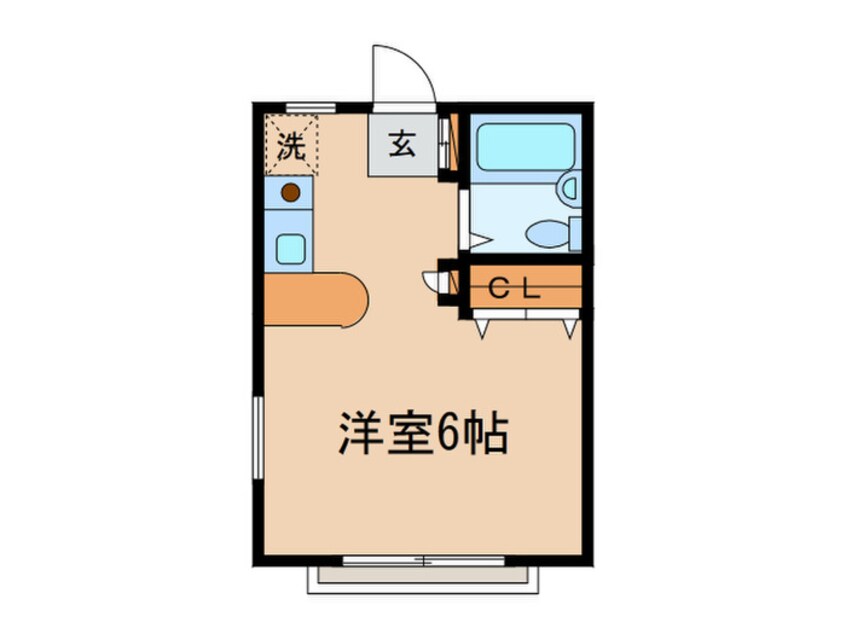 間取図 ハイムヤマザキ