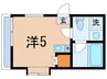 Contel東池袋 1Rの間取り