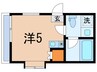 Contel東池袋 1Rの間取り