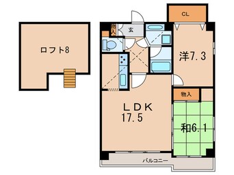 間取図 ﾖｳｺｰｽｸｳｪｱ板橋WEST(1102)