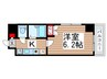 S-FORT船橋roots 1Kの間取り
