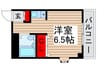 第22新井ビル 1Rの間取り