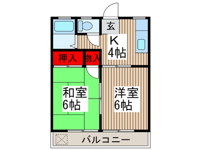 間取り図 ダイシンコ－ポ