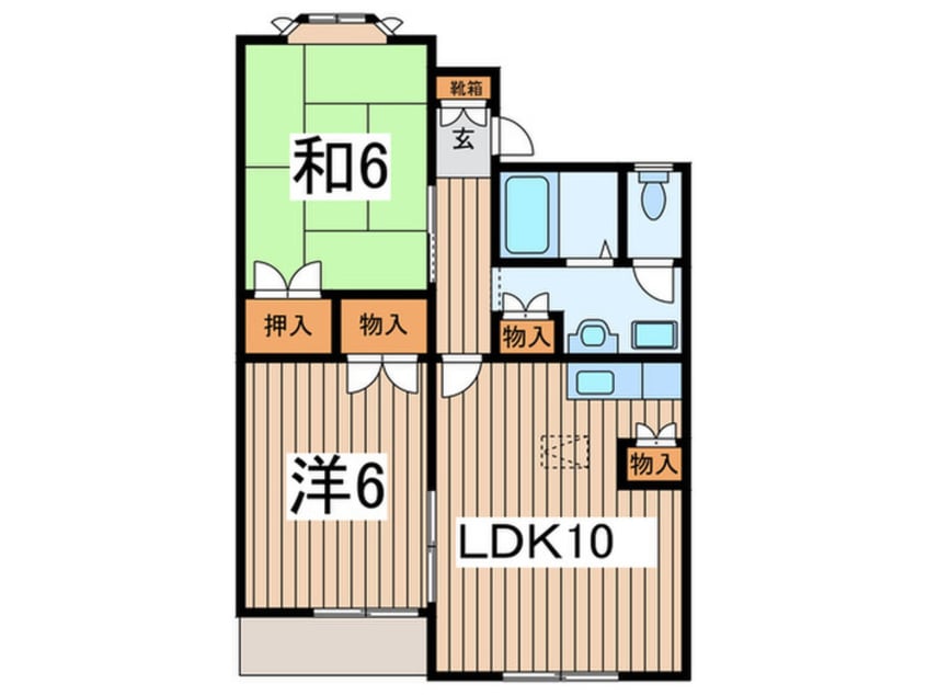 間取図 神田ハイツ