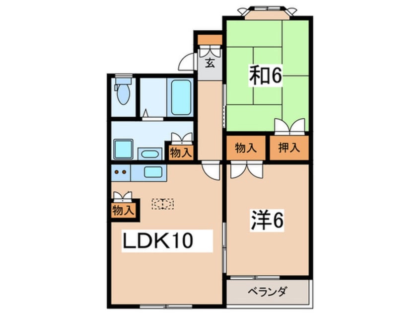 間取図 神田ハイツ