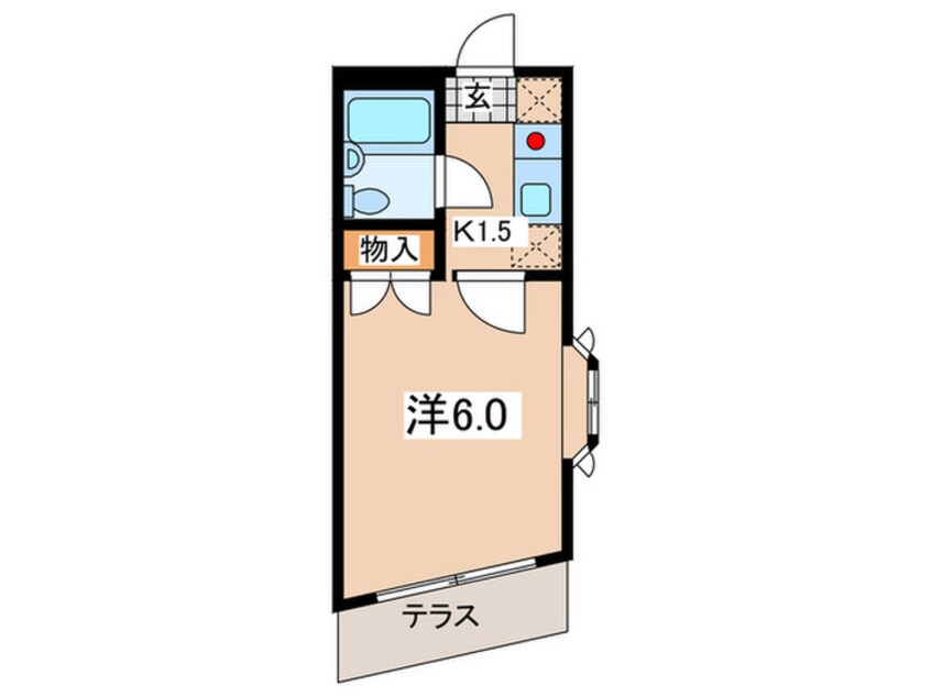 間取図 ロ－ゼ湘南台