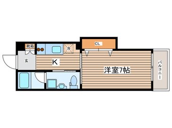間取図 Ｅ＋１