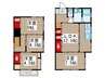 杉本邸秋津貸家 4LDKの間取り