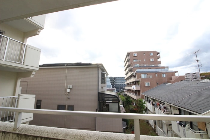 室内からの展望 多摩ペガサスビル